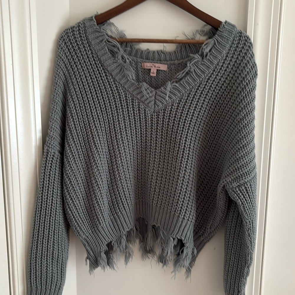 Comfy sage green sweater
